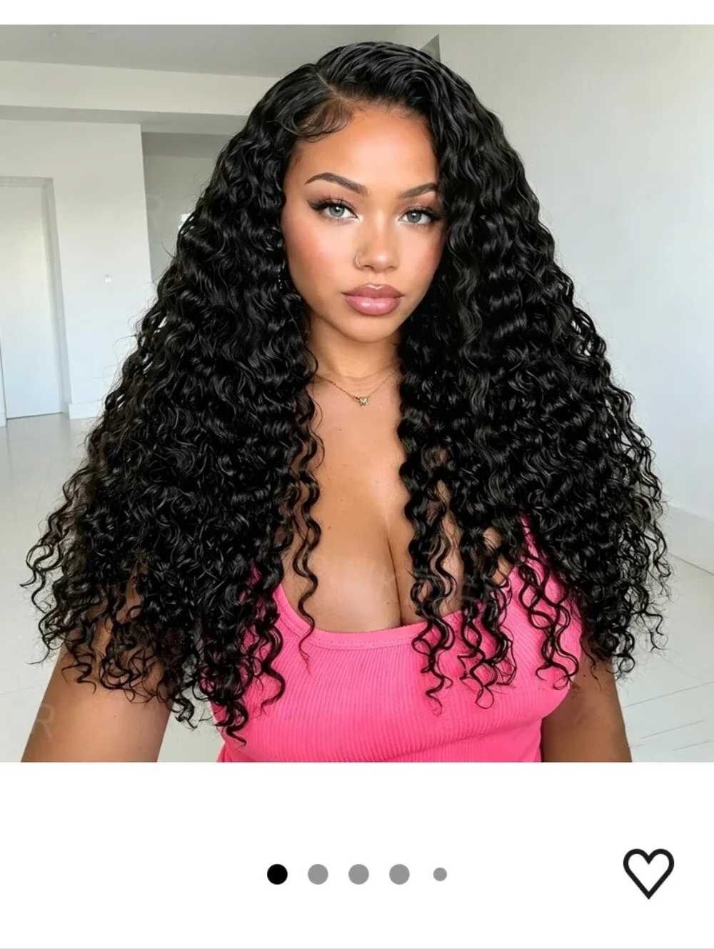Wear and Go Glueless Wig Human Hair 7x5 Lace Closure Deep Wave 24 Inch
